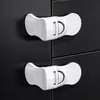 Cerradura de cajón en ángulo recto Cerradura de seguridad para niños Cerradura de puerta de gabinete Cerradura para mano anti-pellizco para bebés Cerradura de refrigerador de gabinete Cerradura de esquina Cerradura de gabinete