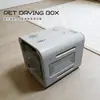 Caja Secadora para Mascotas, Secador, Secador de Pelo para Gatos y Perros, Pequeño Dispositivo Inteligente Silencioso Totalmente Automático para Baño para Uso en Casa