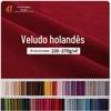Tecido Veludo Holandês em Estoque, Tecido para Brinquedos de Pelúcia, Veludo Liss Veludo Holandês Tecido de Pelúcia Curta Atacado