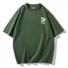 Nova camiseta de manga curta masculina casual Joker estudante meia manga gola redonda camisa de verão solta algodão top atacado