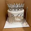 Mariposa de Acrílico Flor Feliz Cumpleaños Inserto para Pastel Repostería Postre Suministros para Fiesta Descuento por Volumen