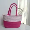 Monstro Pequeno Olhos Grandes Combinação Cesta de Armazenamento para Mesa Cesta de Armazenamento Trançada Cesta de Armazenamento de Fio de Algodão Lanches Guarda-Roupa Fio Brinquedos