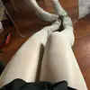 Venta de Fábrica Fei Rui Aceite de Caballo Real Calcetines Brillantes Tamaño Grande 8D Suaves como la Seda No se Bajan Sexy Resistentes a Enganchones Duraderos de una Sola Pieza Dropshipping