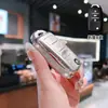 Adecuado para Funda de Llave Changan Cs75 Plus de Cuarta Generación, Cubierta de Llave de Coche Eado Uni-V de Tercera Generación, Eado Cs55, Soporte de Carcasa Cs35