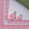Desenho Animado Fofo Menina Urso Coelho DIY Grampo de Cabelo Acessórios de Cabelo Manicure Artesanal Resina Joias Acessórios