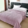 Manta de Franela Jacquard, Manta de Franela Jacquard Tridimensional, Engrosada y de Alto Peso, Adecuada para Todas las Estaciones, Manta para Cubrir el Sofá