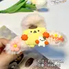 Pinza de Pelo de Felpa para Otoño e Invierno para Mujer, Pinza de Pelo Grande Linda con Diseño de Oso y Conejo, Pinza de Tiburón para Peinados Recogidos, Accesorio de Pelo Grande
