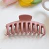 Grampo de cabelo de tubarão fofo rosa coreano para meninas primavera e verão grampo de cabelo de disco elegante para cabeça