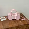 2026 Nova Moda Coreana Versátil Bolsa de Mão de Bolinhas, Bolsa Almofada de Luxo Nicho, Bolsa de Ombro e Transversal para o Dia a Dia