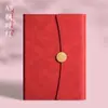Caja de Regalo Set de Cuaderno A5 con Hebilla Redonda Apilable 70% de Descuento, Personalizable con Logo de Empresa, Cuaderno de Regalo Navideño de Alto Valor