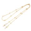Corrente de Óculos com Contas Corrente para Pendurar Acessórios de Óculos Corrente de Óculos para Pescoço Corrente para Óculos de Sol Cordão Lanyard