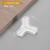 Protectores de Esquina Anticolisión para Niños, Protectores de Esquina Transparentes Antigolpes para Mesas de Centro y Muebles, Envolturas de Esquina Suaves, Tiras de Borde, Cubiertas Protectoras de PVC