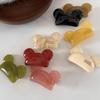 Horquilla con forma de pico de pato, de color caramelo, con forma de oso, versátil, con clip lateral de gelatina, horquilla rota, clip para flequillo, clip superior