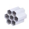 Fabricante Direto de Tubo Flor de Ameixa de PVC Venda Direta Tubo Colmeia de Sete Furos Tubo para Passagem de Fios Multi-Furos Proteção de Cabo de Comunicação Revestimento de Energia