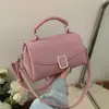 Moda Femenina Transfronteriza 2026 Nueva Primavera/Verano Exquisita de Gama Alta Moderna Súper Popular Bolso Pequeño Cuadrado Cruzado al Hombro