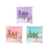 Lmltop Botellas Vacías de Viaje Sy768 Juego de 8 Botellas Botella con Atomizador de 50ml Botella Exprimidora Botellas Recargables para Cosméticos Venta al por Mayor
