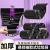 Bolsas de Basura Engrosadas Libres de Desgarros para Uso Doméstico, Ultragruesas para Dormitorios y Baños, Sellado Automático, Duraderas y Resistentes, Tipo Desplegable para Cocina del Hogar