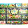 Comercio Exterior Transfronterizo Juguete para Niños Estacionamiento Vista de Mapa Inglés Puro Jugar en Casa Tráfico Juego de Coches Almohadilla