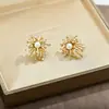 Aretes Inspirados en Fuegos Artificiales con Finos Diamantes en Forma de Estrella que Brillan como Fuegos Artificiales, Ligeros y Delicados, Perfectos para Viajar y Outfits