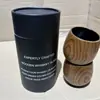 Copo de Madeira Carbonizada de Jujuba de Barriga Grande para Whiskey e Cerveja Estilo Japonês Transfronteiriço Amazon