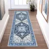 Alfombrilla de Entrada Estilo Étnico Estilo Retro de Alta Venta Transfronteriza Amazon Temu, Alfombra de Pasillo Resistente a Manchas y al Desgaste