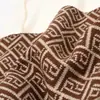 Bufanda Pequeña de Lana Estilo Coreano para Niña de Invierno Caliente Tejida en Cuello y Manga Otoño e Invierno Bufanda Vintage con Letras Protección de Cuello Bufanda Pequeña