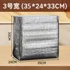 Fabricante de Bolsas Aislantes de Papel de Aluminio, Bolsas Personalizadas para Conservación de Alimentos Frescos, Frutas y Verduras, Bolsas Desechables para Llevar Barbacoa con Adhesivo