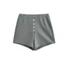Moda Nueva Primavera/Verano 2026 Pantalones Cortos Adelgazantes Levanta Glúteos 101 - Pantalones Cortos Elásticos Sexys de Estilo Europeo y Americano para Mujer