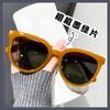 Gafas de Sol para Mujer, Estilo Coreano, Modernas, Protección UV, Adelgazantes para Rostros Redondos, Mismo Estilo que en Xiaohongshu, Gafas de Sol con Protección UV380