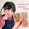 Cabello de Bebé Menos Atar Pequeño Pío Goma Elástica Banda para el Cabello Linda de Niños Bebé Accesorios para el Cabello con Cuerda Elástica Alta para el Cabello