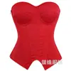 Traje Corsé de Ballena con Tela Rayada, Push-Up, Control de Abdomen, con Varillas, Estilo Ol, Sexy Uniforme de Instructora de Billar para Mujeres