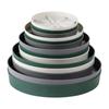 Jardinagem Respirável Bandeja de vaso de flores drenagem Anti-Podre Raiz Chassis Toray Plástico engrossado Raiz-controlando Base redonda de recebimento de água