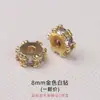 Copos de Nieve Espaciadores Hechos a Mano DIY Cuerda de Mano Collar Cuerda Trenzada Espaciador de Cuentas Espaciador Flor de Zirconio Base Accesorios Venta Directa de Fábrica Mayorista