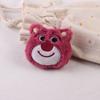 Accesorios para la Cabeza de Oso Fresa de Peluche Rellenos de Algodón Broche Pinza para el Cabello Decoración para Ropa Bolsas Accesorio para el Cabello de Oso Fresa