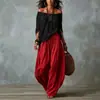 2026 Conjunto de mujer transfronterizo europeo y americano Amazon TK nuevo top largo holgado de hombros descubiertos + pantalones de campana
