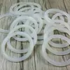 Tampa de aço inoxidável de grau alimentício para copo térmico Silicone Espaço Copo Tampa de plástico para copo Sulco de vedação do copo Anel de vedação O