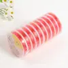 Atacado corda elástica de cristal transparente com contas cordão para pulseira diy contas de âmbar linha para contas linha elástica transparente redonda