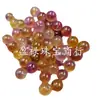 Ametrina Redonda Perlas Jade Perlas Sueltas Tipo Hielo Cuarzo Pulsera de Jade Collar Accesorios de Joyería Perlas de Jade Hechas a Mano