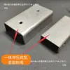 Conectores para Tubos Quadrados, Grampos em Forma de U de Ferro Sem Solda, Fixadores de Aço Inoxidável para Móveis, Expositores, Conectores de Ranhura C