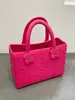 Europa y Estados Unidos transfronterizos gran capacidad verano nuevo bolso de mano a cuadros EVA impermeable moda bolsa cuadrada abierta bolsa de playa