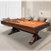 Mesa de Billar Shenling Estándar para el Hogar Mesa de Billar Americana Mesa de Billar Comercial Mesa de Ping Pong Tres en Uno