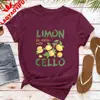 Camiseta Vintage Licor de Limón La Dolce Vita Camiseta con Diseño Creativo de Limón Camiseta Italiana Moda de Verano