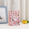 Nueva bolsa de regalo impresa con dibujos animados, bolsa de regalo para fiesta de cumpleaños infantil, lindo bolso de mano de conejo al por mayor