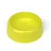 Tigela pequena redonda para pet, tigela para cachorro, tigela para gato, suprimentos universais para animais de estimação, tigela única de plástico para água potável para gatos e cães