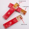 Fósforo de Casamento Embalagem Separada Porta-Cigarros Retangular Caixa de Doces Estilo Personagem de Casamento Caixa de Presente 2 Palitos Porta-Cigarros de Casamento Tipo Gaveta Feliz