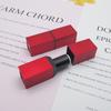 Tubo de lápiz labial diy tubo vacío tallado 3D hecho a mano 12.1mm Nuevo molde de lápiz labial diy hebilla magnética carcasa cuadrada