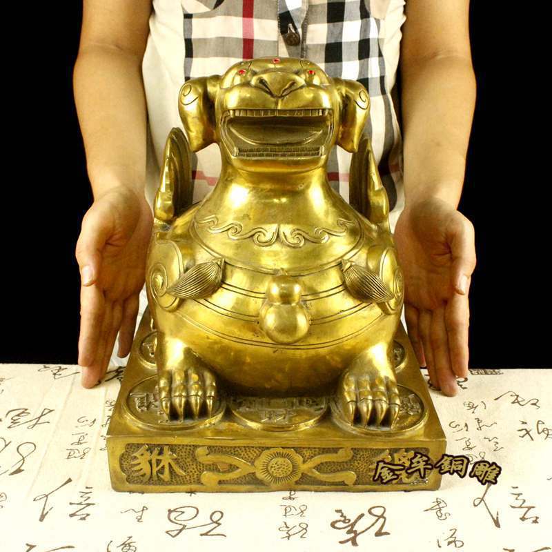 貔貅 高28特大方座 (3)