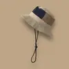 Sombrero de Pescador Bloque de Color Estilo Japonés Secado Rápido 2026 Nuevo Verano para Mujer Senderismo al Aire Libre Delgado Transpirable Protección Solar Sombrero de Cubo