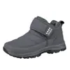 Zapatos para Hombres Mayores, Zapatos Cálidos de Invierno Forrados de Felpa, Nuevo Modelo 2025 Zapatos de Algodón para Hombre, Ensanchados y Elevados, Zapatos Ligeros para Caminar para Hombre