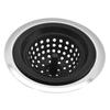 Fábrica venta al por mayor filtro de fregadero filtro de plástico fregadero escurridor de fregadero de cocina desagüe de piso de fregadero de vía fluvial doméstico